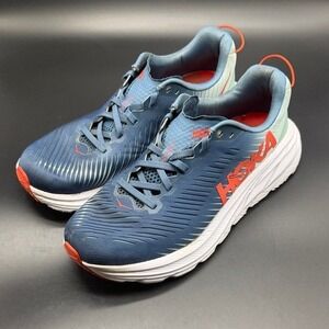 Hoka One One Rincon 3 Mens Running Shoes Sz 9 Real Teal Egglit Blue 1119395 RTEB